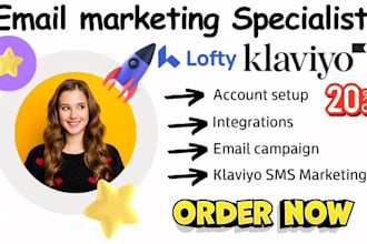 klaviyo audit klaviyo integration klaviyo virtual assistant SMS klaviyo bfcm kit