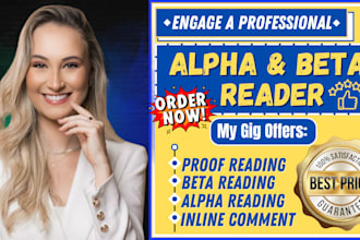 alpha or beta read fantasy historical sci fiction thriller horror mystery novel