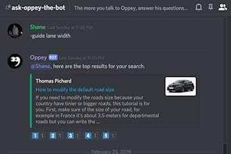 create amazon driver bot, instacart bot, uber bot, slack bot, spark driver bot
