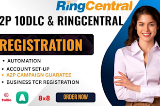 do ringcentral tcr registration, tcr standard website and a2p 10dlc registration