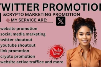 skyrocket you twitter shoutout, promote website to 900m, fb, ig, USA UK audience