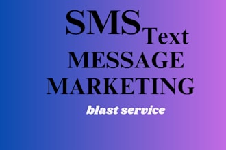 offer the best SMS txt msg marketing blast service