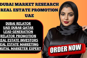 market dubai real estate generation investor leads and promote uae property
