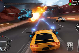 build 3d video game football game racing shooting simulation game development