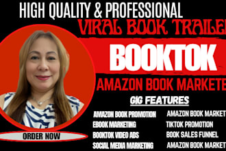 amazon kdp book promotion, childrens book  and booktok promotion tiktok shop