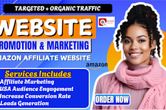promote my affiliate website, amazon affiliate, mlm sales funnel link promotion