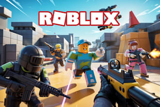 develop 3d game, script, animate,vfx,map building,roblox scripter,combat system