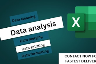clean ,merge ,split ,format data in excel