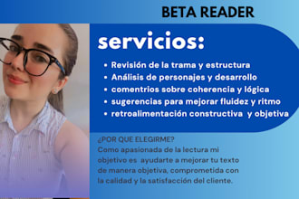 leeré tu libro y te daré revision y reseñas detalladas
