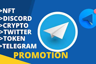 grow crypto telegram promotion, crypto telegram marketing, telegram subscriber