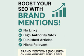 add your brand mention in SEO optimized blog posts