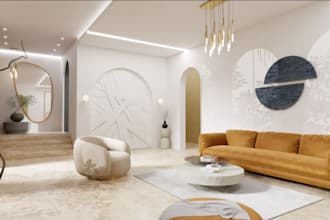 remodel 3d interior cozy house chalet, sweet home model house,4k render house