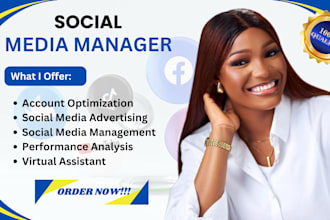 be your social media marketing manager and 24x7 personal social media assistance