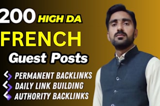 build white hat french backlinks for SEO and domain authority