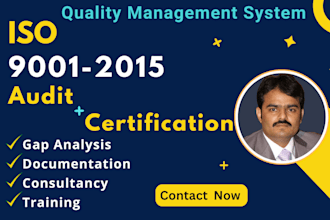 do iso 9001, 14001, 45001 documentation and certification