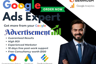 create the best google ads campaign focused for performance