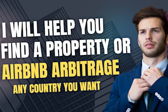 find profitable properties for airbnb arbitrage in the USA france australia UK