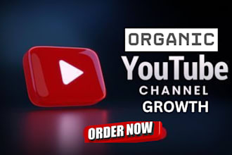 do organic youtube channel promotion and shoutout for fast video growth