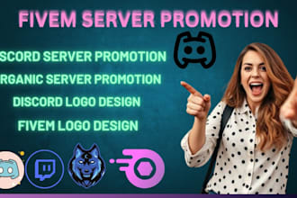 do fivem server promotion, discord server promotion