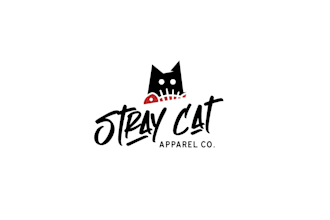 design stray cat apparel co logo