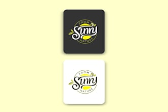 design sunny natural products logo