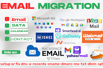 expertly email migration to google workspace, gmail or office 365, no downtime