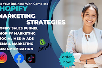 boost shopify store sales, ecommerce marketing dropshipping website promotion