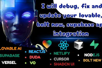 debug, fix, update, lovable bolt new replit v0 supabase api cursor integration