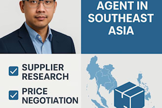be your sourcing agent and trade assistant in sea