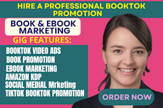 book promotion amazon kdp ads ebook marketing booktok promotion book advertising