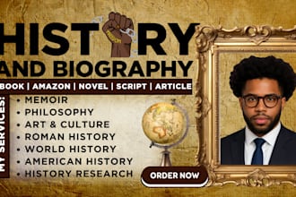 ghostwrite history and biography ebook, american history, novel, script, article