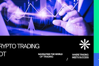 build automated crypto trading bot, binance bot with python