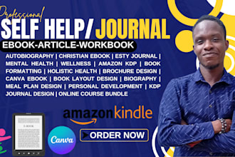 ghostwrite self help ebooks, journals, workbook, christian devotionals, medical