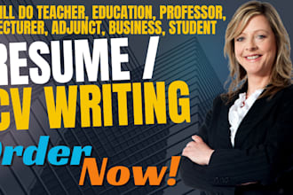 do teacher education professor lecturer adjunct, business student resume writing