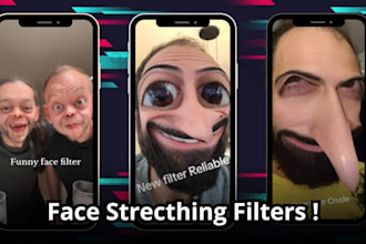 develop high quality custom ar filters for tiktok