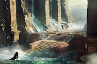 create environment concept art