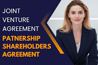 create legally sound jvas partnership and shareholder agreements