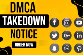 send dmca takedown notice remove,mugshots,article,fb,yt,rdt