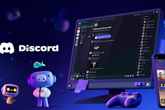 create a discord server