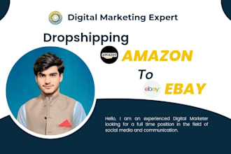 do amazon to ebay dropshipping listing
