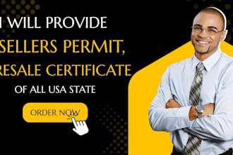 get resale certificate, seller permit in all US states