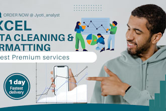 clean, format and arrange your excel data