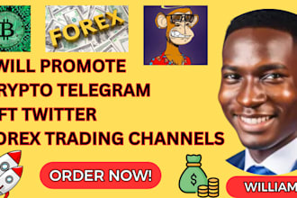crypto telegram promotion, forex telegram marketing, telegram channel promotion