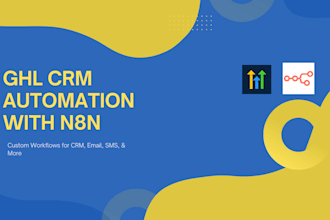 automate your gohighlevel CRM using n8n webhooks