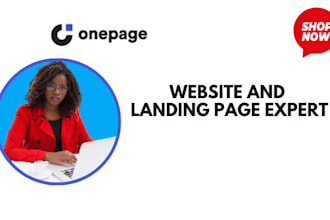 design onepage io landing page onepage io website
