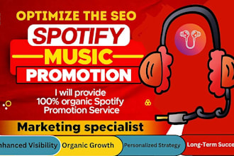 do spotify music promotion and spotify album promotion