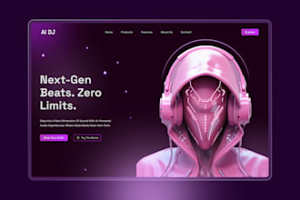 design figma website, figma landing page and uiux in figma