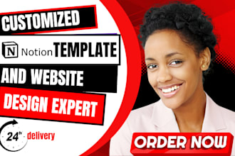 design custom notion crm website create notion template setup notion automation