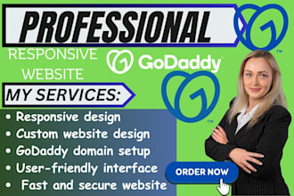 design develop godaddy website airo design godaddy domain and development