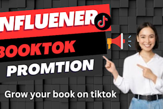 boost book sales booktok, influencer tiktok book promotion amazon kdp marketing